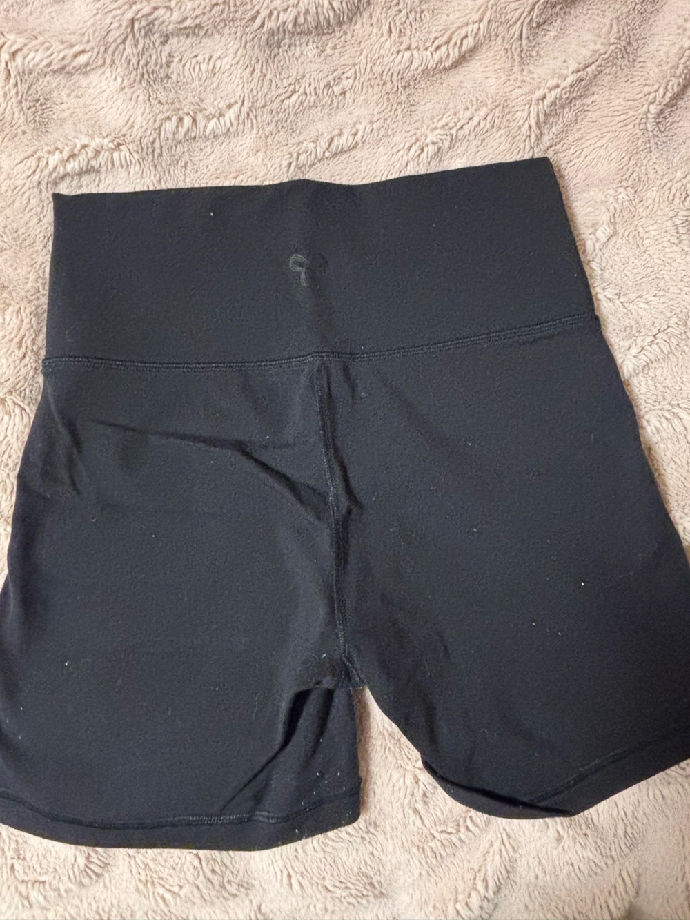 TNA Black High-Rise Active Shorts